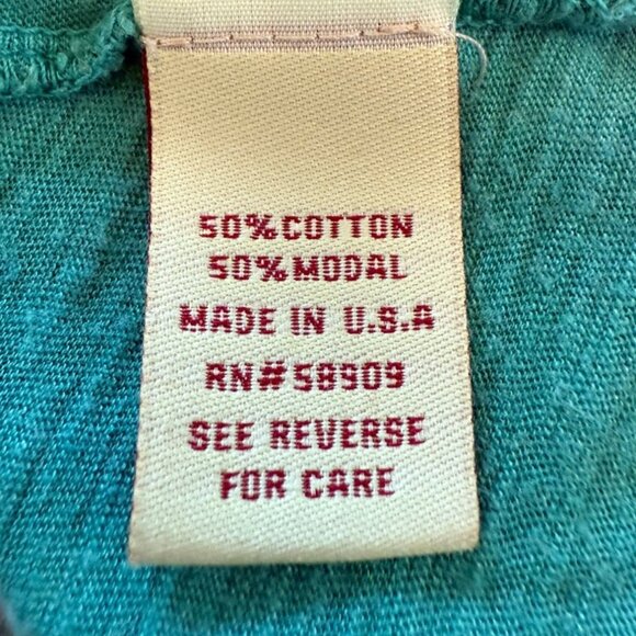 Reba Woman Tie-Dye Studded Cotton/Modal Long Sleeve Top 3X Boho, Hippie, Coastal - Picture 4 of 11